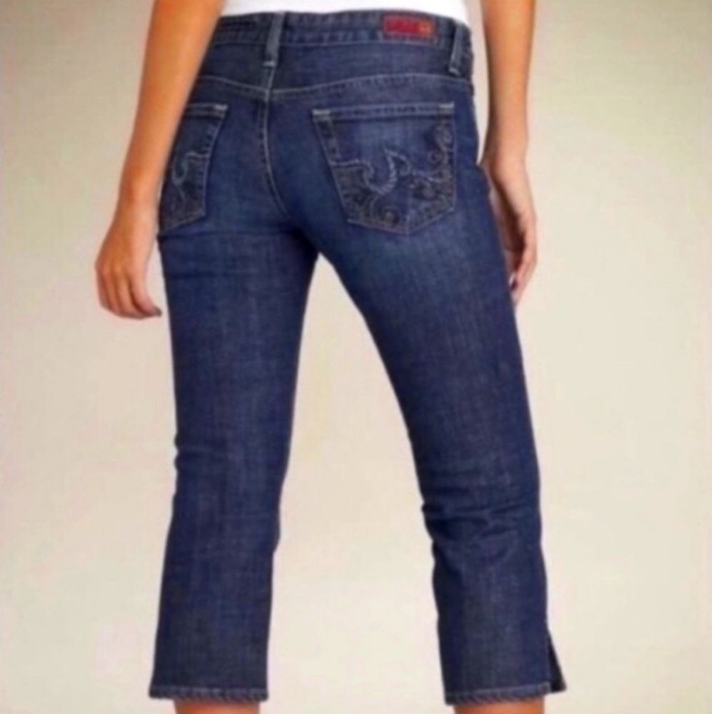 Ag Adriano Goldschmied The Athena Cropped Jeans